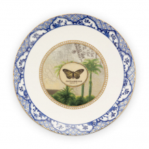 Pip Studio, Plate, Heritage Butterfly Blue, Ø 15 cm, Art.-Nr. 51.001.267