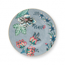 Pip Studio,Teller, Petit Four Flower Festival, Hellblau, Ø 12 cm, Art.-Nr. 51.001.283