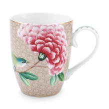 Pip Studio, Tasse, Blushing Birds Khaki , 350 ml, Art.-Nr. 51.002.202