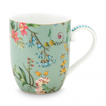 Pip Studio, Tasse, Jolie Flowers Blue, 145 ml, Art.-Nr. 51.002.242