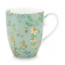 Pip Studio, Tasse, Jolie Flowers Blue, 350 ml, Art.-Nr. 51.002.244