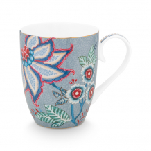 Pip Studio, Tasse, Flower Festival, Hellblau, 350 ml, Art.-Nr. 51.002.308