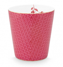 Pip Studio, Kleine Becher ohne Ohr, Royal Tiles Dunkelrosa, 230 ml, Art.-Nr. 51.002.383