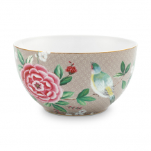 Pip Studio, Schale, Blushing Birds Khaki , Ø 15 cm, Art.-Nr. 51.003.124