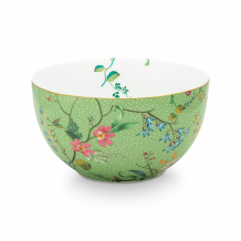 Pip Studio, Schale, Jolie Flowers Green, Ø 12 cm, Art.-Nr. 51.003.181