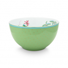 Pip Studio, Schale, Jolie Gold Dots Green, Ø 15 cm, Art.-Nr. 51.003.182