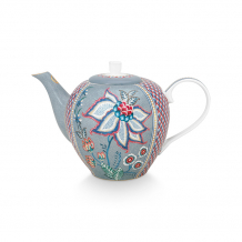 Pip Studio, Teekanne, Flower Festival, Hellblau, 1.6 ltr., Art.-Nr. 51.005.066