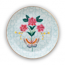 Pip Studio, Teebeutelschälchen, Blushing Birds White, Ø 9 cm, Art.-Nr. 51.013.015