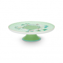 Pip Studio, Tortenplatte, Jolie Gold Dots Green, 21 cm, Art.-Nr. 51.018.120