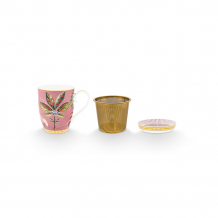 Pip Studio, Tea for One, La Majorelle Dark Pink, Art.-Nr. 51.020.154