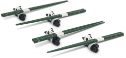 EDO Japan, Chopstick Set, Panda incl. chopstick rests, 4 pair, Item No. 6006219