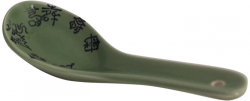 EDO Japan, Spoon, Celadon green, Ø 14 cm, Item No. 6016216