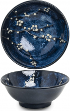 Edo Japan, Ramen Schale, Hana Aoi, Blau, Ø 22 cm, Art.-Nr. 6040851