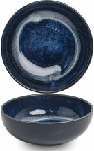 Edo Japan, Schale Izayoi, Blau, Ø 20x7 cm, Art.-Nr. 6041034