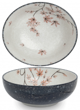 Edo Japan, Bowl Maple leaf Ø 15,5 cm | H5 cm, Item No. 6041040