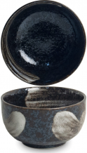 Edo Japan, Matcha Schale Ansen, Blau,13x7 cm, Art.-Nr. 6043020