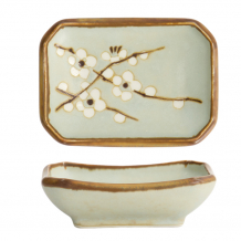TDS, Angled bowl, Soshun Matte, 8,8 cm x 6,5 cm, Item No. 7016