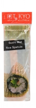 TDS, Sushi Mat with rice spatula Shimoji, Kitchenware, 24 cm x 24 cm, Item No. 8318