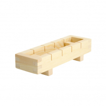 TDS, TDK FZ Sushi Mold, Wood,  21x7x6 cm, Item No. 8573