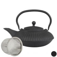 gusseiserne Teekanne, Fangshan, 0,74 l, schwarz, Artikel-Nr. F075
