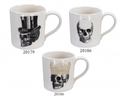 Homelab, Mug, Skull Design, 400 ml