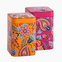 Eigenart, Dose, Fireflower, Orange-Pink, 2er Set