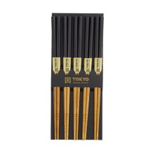 Bamboo Black Chopstick Set at g-HoReCa