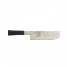 Edelstahl-Kochmesser (Gemüsemesser) Nakkiri 165 mm gehämmerter Stil  bei g-HoReCa (Bild 1 von 4)