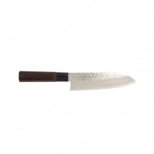 Edelstahl-Kochmesser (Allzweckmesser) Santoku 165 mm gehämmerter Stil  bei g-HoReCa (Bild 1 von 5)