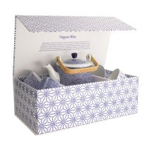 Tea Set Nippon Blue Blue/White, 5 pcs., Porcelain, 180 ml, Item No. 17990