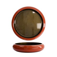 Sushi-Oke Orange/Gold, Kunststoff, außen 33,8 × 6,8 cm, innen 28,4 × 4,7 cm