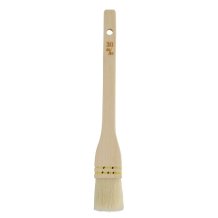 Kitchen Wooden Sauce Brush (goat hair) at g-HoReCa 