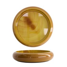 Sushi-Oke Woodlook Braun, Kunststoff, außen 33,8 × 6,8 cm, innen 28,4 × 4,7 cm