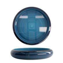 Sushi-Oke Blue Azure, Kunststoff, außen 40,3 × 7 cm, innen 34,3 × 5,1 cm