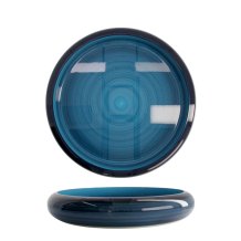 Sushi-Oke Blue Azure, Kunststoff, außen 47,6 × 8 cm, innen 40,9 × 5,4 cm