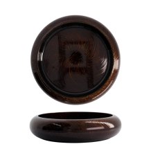 TDS, Sushi Oke, Outer 27.5x6.2cm Inner 22.2x4.3cm, Gold Wood - Item No. 20858