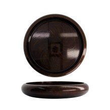 Sushi-Oke Gold Wood Braun/Gold, Kunststoff, außen 47,6 × 8 cm, innen 40,9 × 5,4 cm