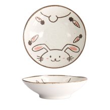 Kawaii Rabbit Usagi flachem schale Schale bei g-HoReCa (Bild 1 von 5)