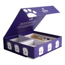Tokyo Design Studio Sushi Set Kawaii Blue Maneko Blue/White, 6 pcs., Porcelain