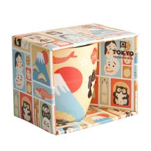 Rot Kawaii Japan-B Tasse mit Geschenkbox bei g-HoReCa (Bild 1 von 5)