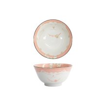 Tokyo Design Studio Tayo-Schale Kawaii Katze Neko Rosa, Porzellan, Ø 13,5 × 6,8 cm, 300 ml