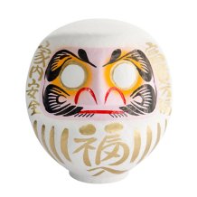 TDS, Daruma, Decoration, White, 40 cm - Item No. 33062