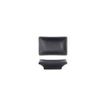 Tokyo Design Studio Sauce Bowl Yuzu Black, Porcelain, 10 × 6 × 2.3 cm
