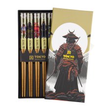 5 Paar Essstäbchen EDO Japan bei g-HoReCa