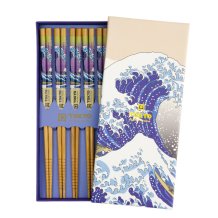 5 Paar Essstäbchen EDO Japan bei g-HoReCa