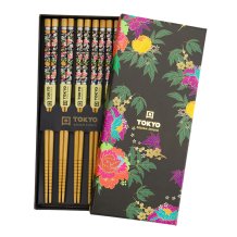 Black Twist Chopstick Set at g-HoReCa