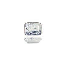 Tokyo Design Studio Sauce Bowl Hokusai Choku White/Blue, Porcelain, 9.6 cm