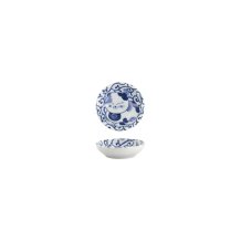 Tokyo Design Studio Saucenschale Kawaii Cat Neko Weiß/Blau, Porzellan, Ø 7,5 × 3 cm