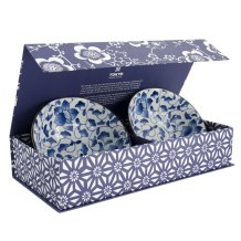 TDS, Ramen Schale, 2 Stk Geschenkset, Blau, Ø 19x7,5cm 1100ml, Art.-Nr. 33941