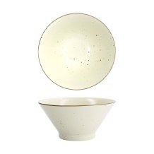 Tokyo Design Studio Ramenschale Shirogesho Beige, Porzellan, Ø 18,5 × 9 cm, 1,25 l